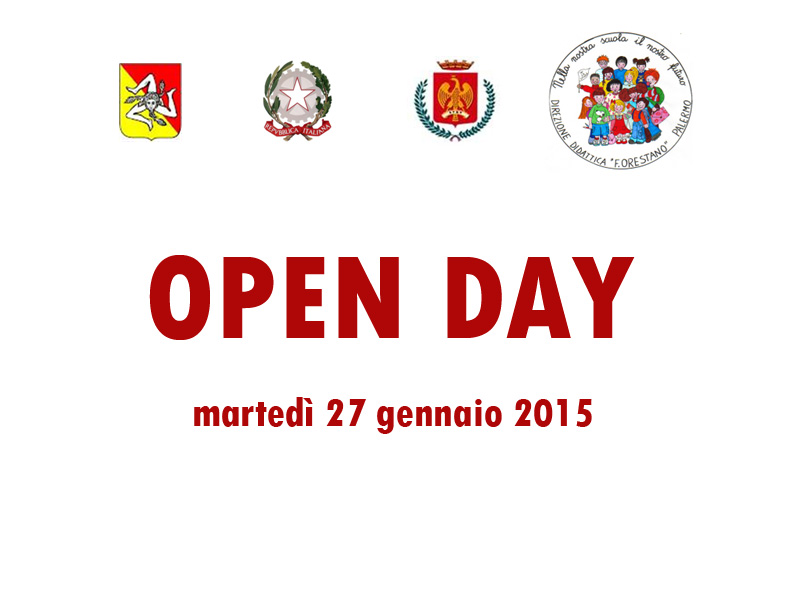 Open day 27 gennaio 2015