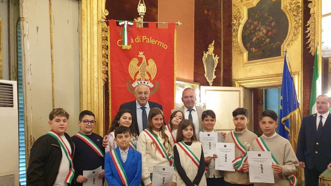 Prima adunanza dei mini-sindaci della II Circoscrizione del Comune di Palermo